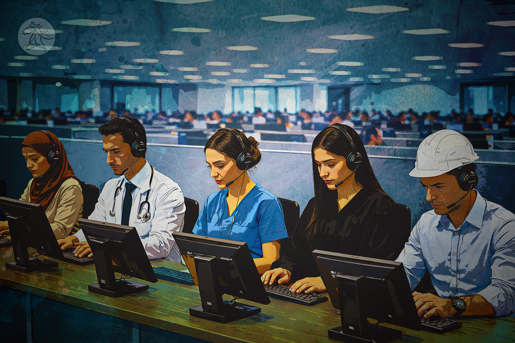 مراكز خدمات الاتصال في مصر.. مسارٌ سريعٌ للوظائف يُستنزف رأس المال البشري