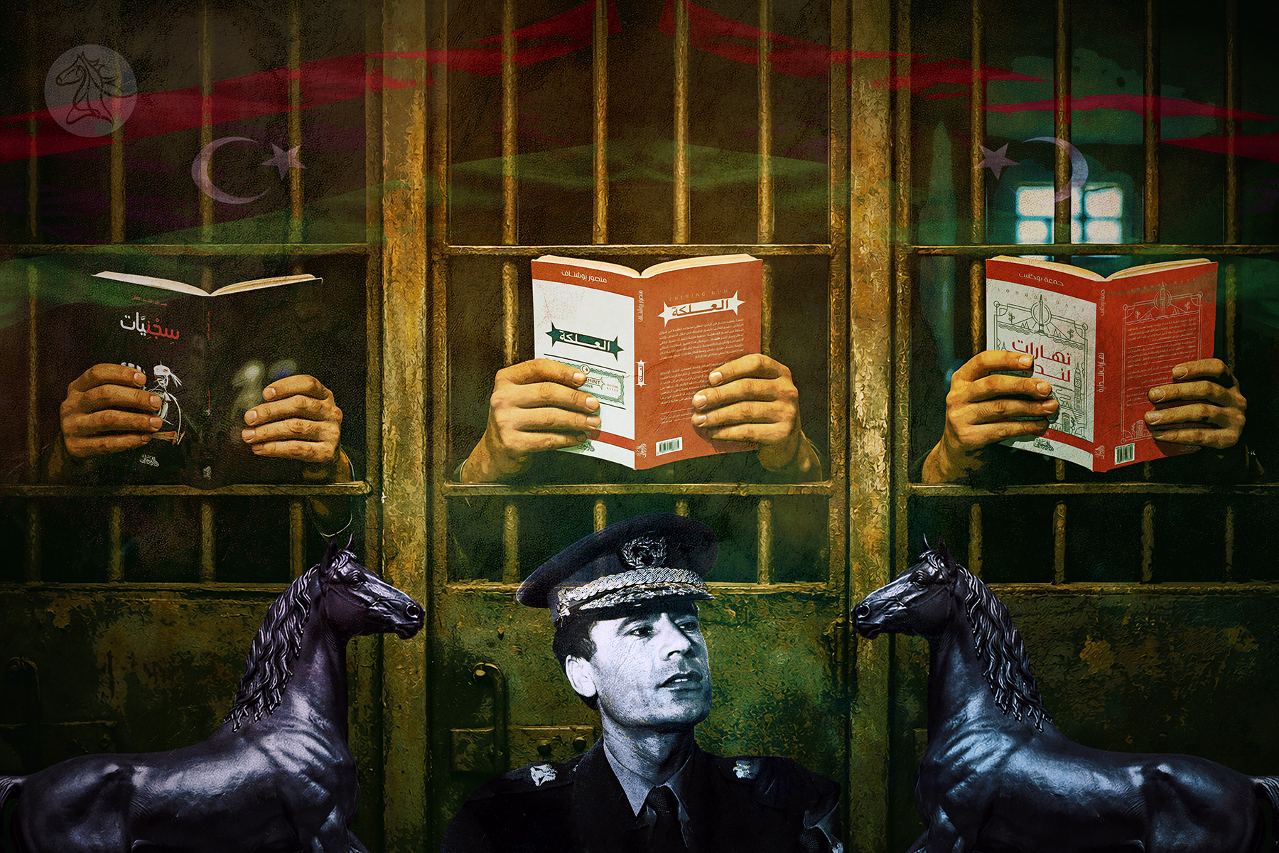 الحصانُ الأسود.. هكذا تمثّلت التجربة السجنية في كتابات الأدباء الليبيين