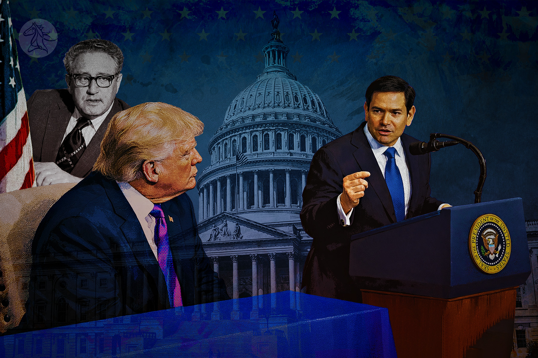  كيسنجر وروبيو مثالاً.. مستشار الأمن القومي المنصب الذي يصنعه الرئيس