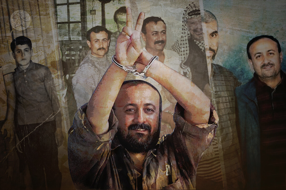 مروان البرغوثي.. "النحيل" الذي أصبح رمز النضال الفلسطيني